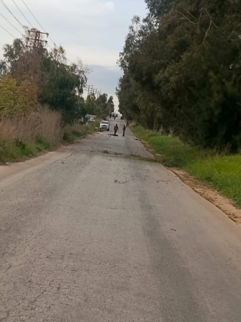 Scene of Zionist raid on Khiam